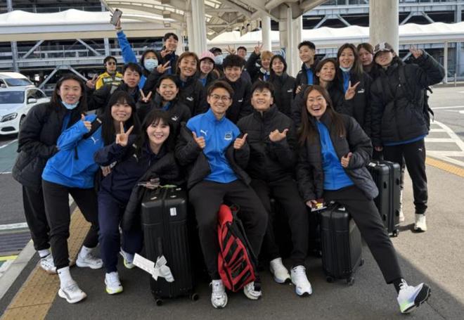 武汉女足赴日亚冠，王霜晒照：日本之旅启程